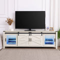 Blue Farmhouse TV Stand for 75 inch TV I53921
