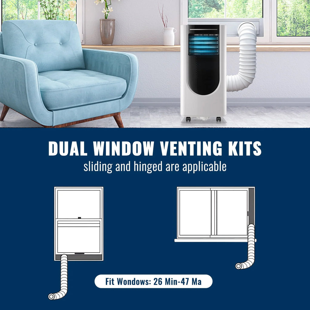 5000BTU Portable Air Conditioner with Dehumidifier & Fan P860