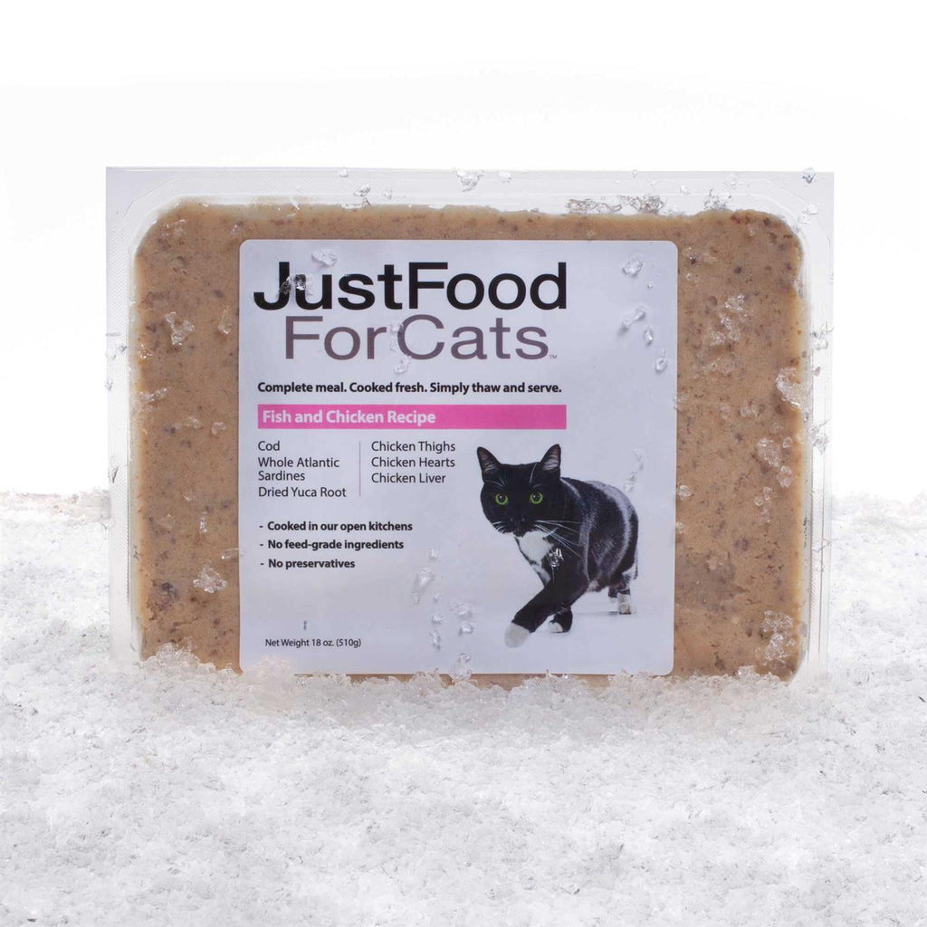 Fish & Chicken Frozen Cat Food K94292