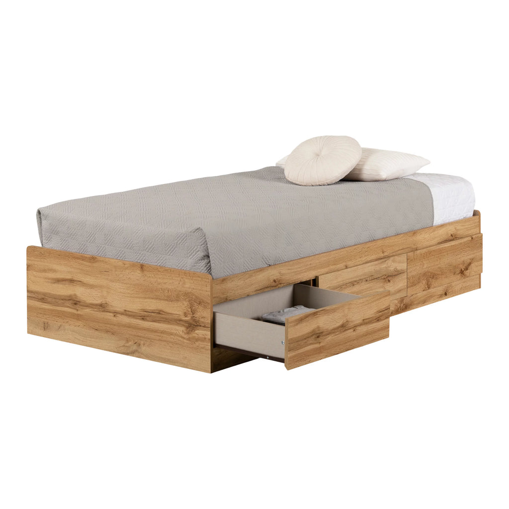 Twin Brown Bed M244608