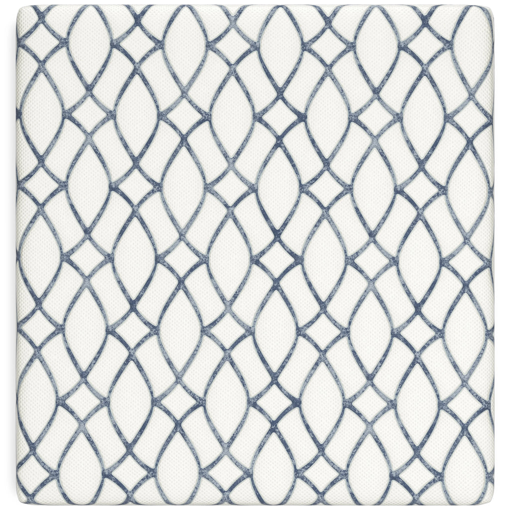 14 Inch King Mattress White/Blue O27425