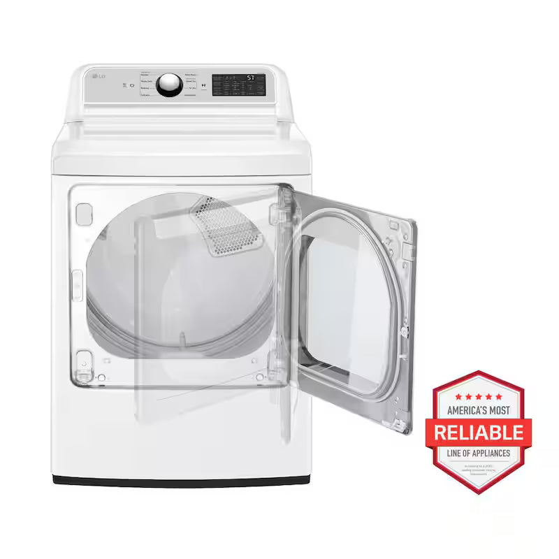 7.3 cu. ft. Vented Smart Gas Dryer in White K857274