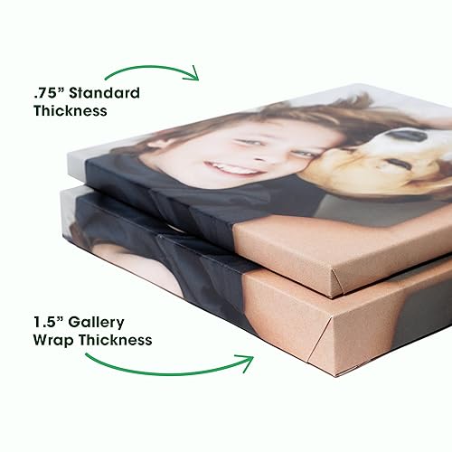 Custom Canvas Prints with Your Photos, 24" L x 36" W Y836