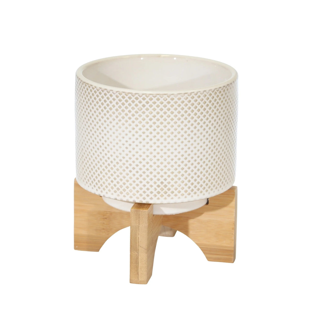 Ceramic Planter On Stand J361046