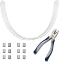 White 60 Pack Cable Tethers M841403