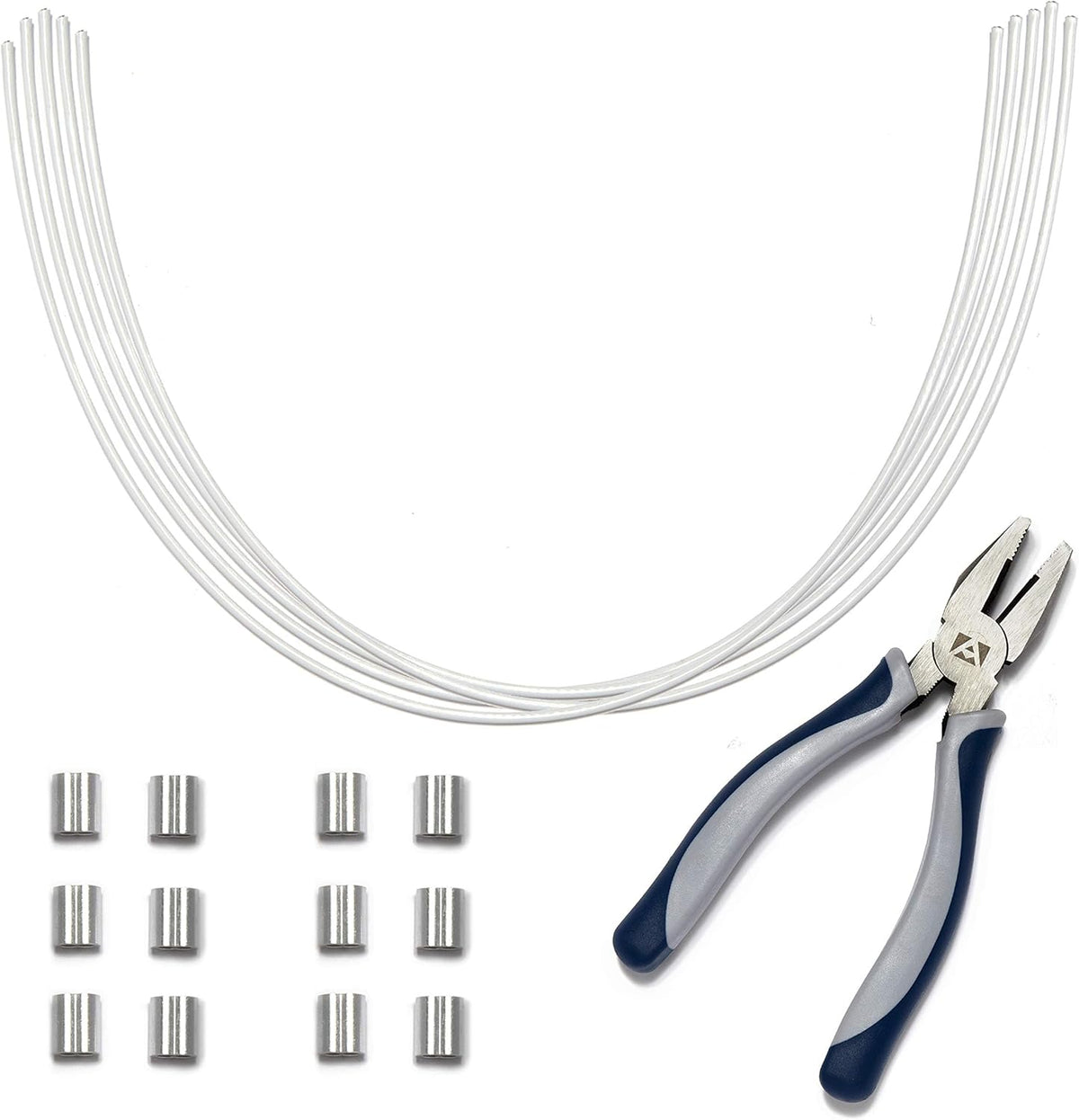 White 60 Pack Cable Tethers M841403