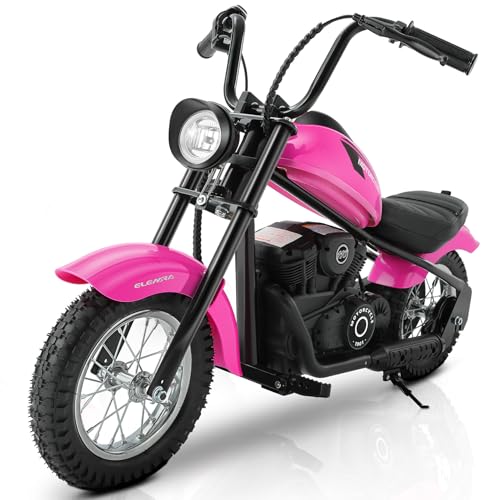 Electric Dirt Bike 24V 15 mph 150lb Max Black N74305