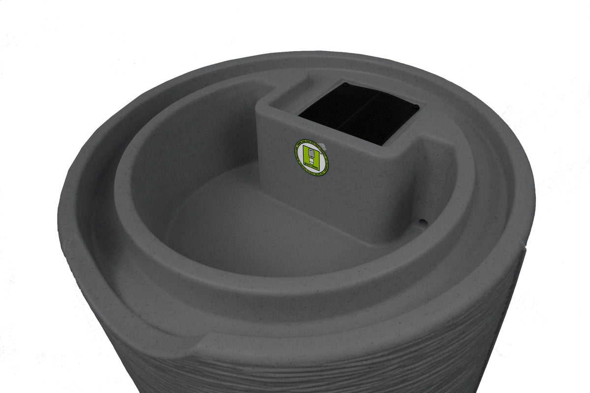 50 Gal Stone Rain Saver - Black H88955