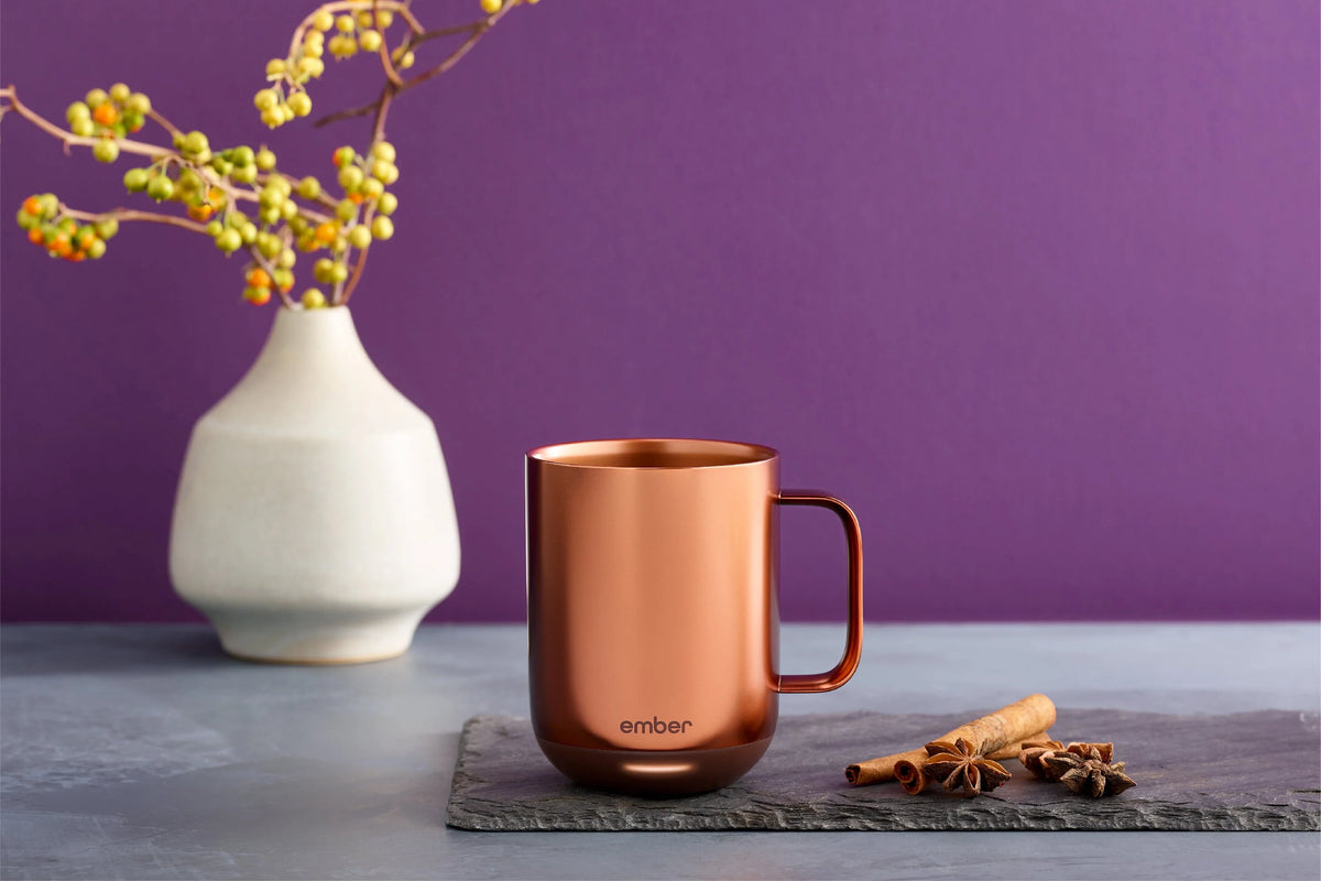 10 oz Copper Temperature Control Smart Mug V201852