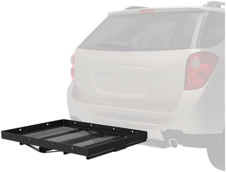 Hitch Mount Cargo Carrier 48in. X 32in. Black Powder Coat C473431