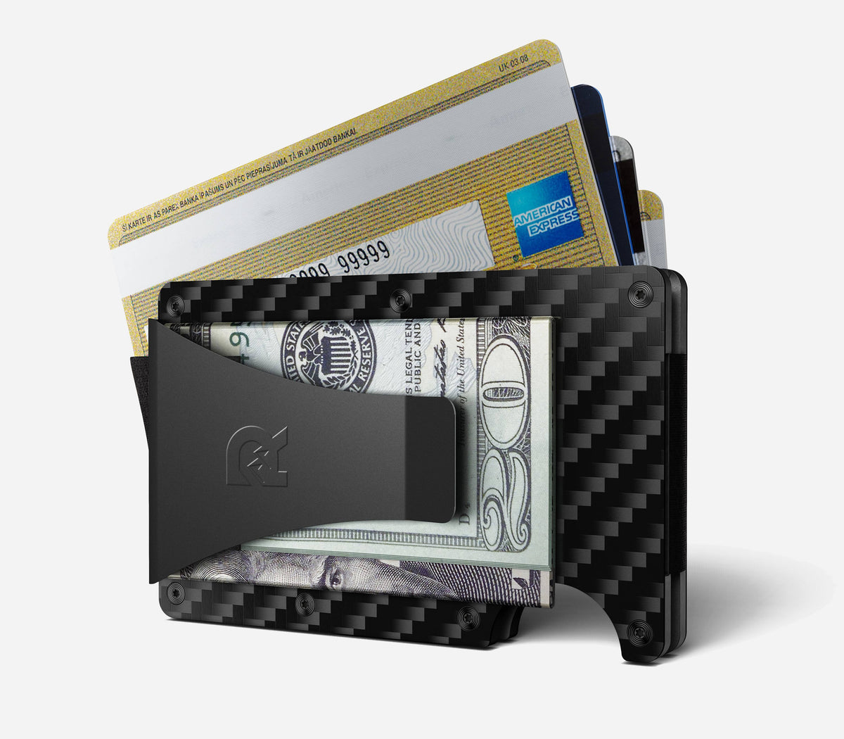 Carbon Fiber Money Clip U285879