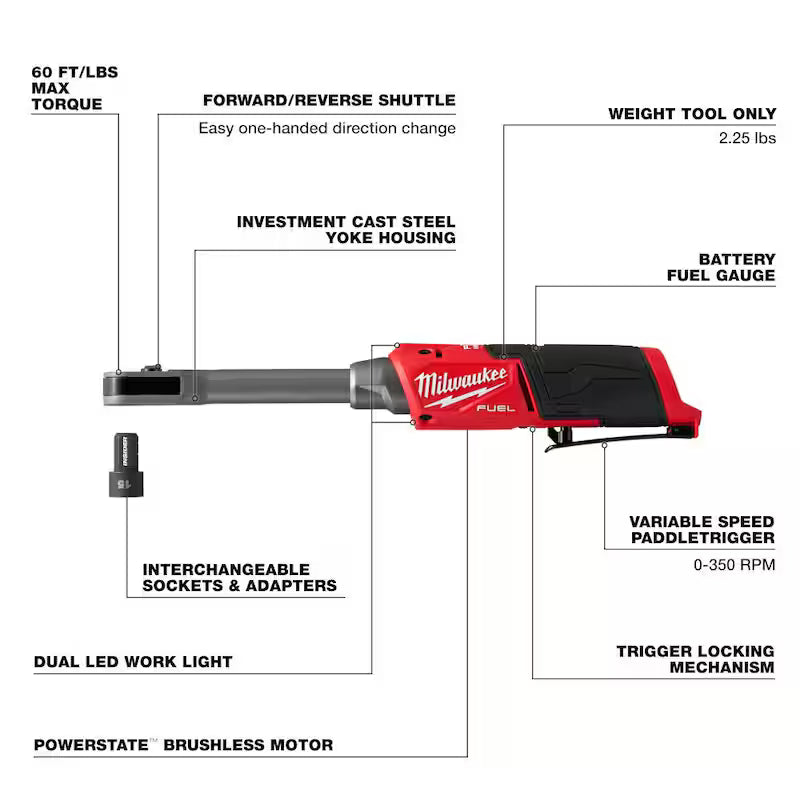 12V Lithium-Ion Brushless Cordless Ratchet Kit I4328