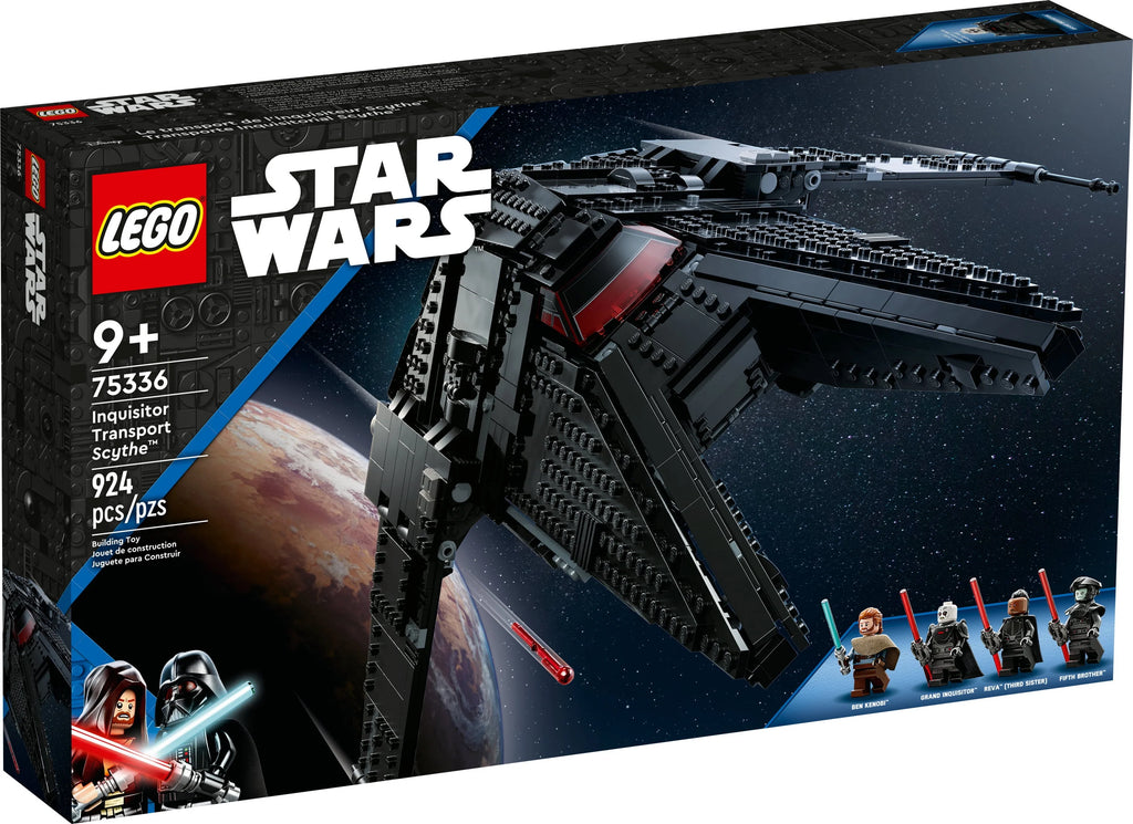 Buildable Toy Starship with Minifigure and Lightsabers L37218