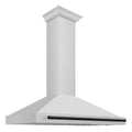 48 Inch Stainless Steel Range Hood with Matte Black Handle S239691