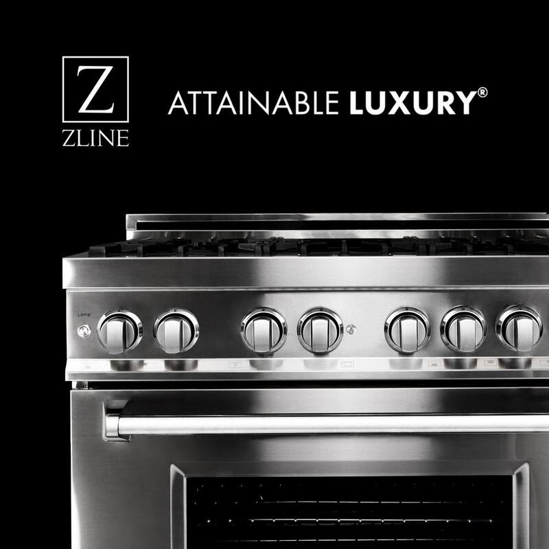 6 Burner Dual Fuel Range with Stainless Steel F836091