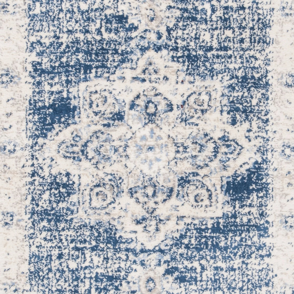 2' x 20' Floral Bordered Runner Rug S640583
