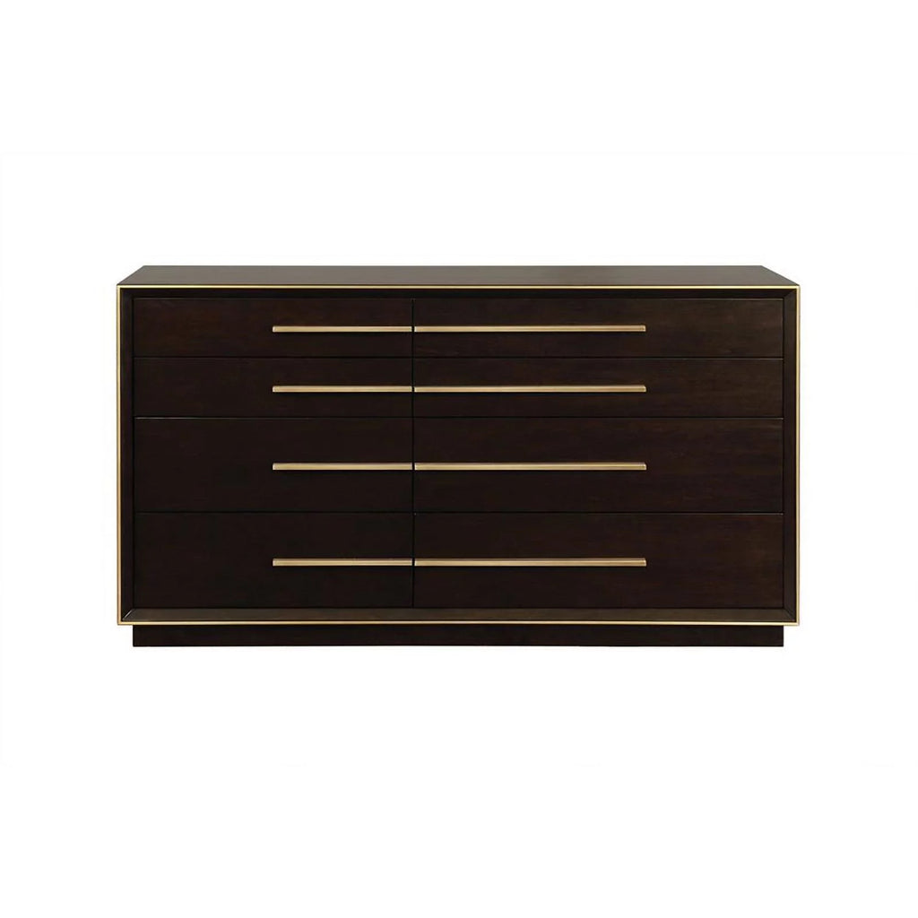 8 Drawer Modern Wood Dresser C99086