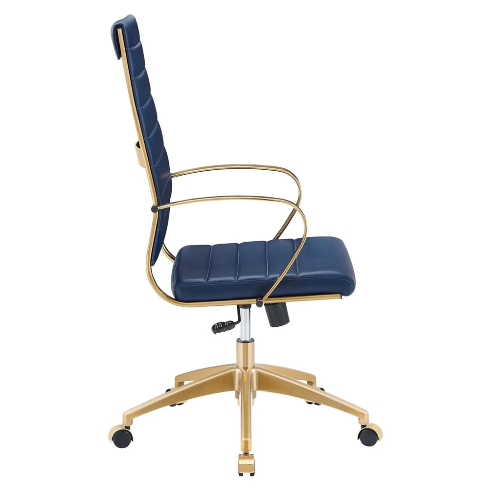 Gold Stainless Steel Highback Office Chair P58287