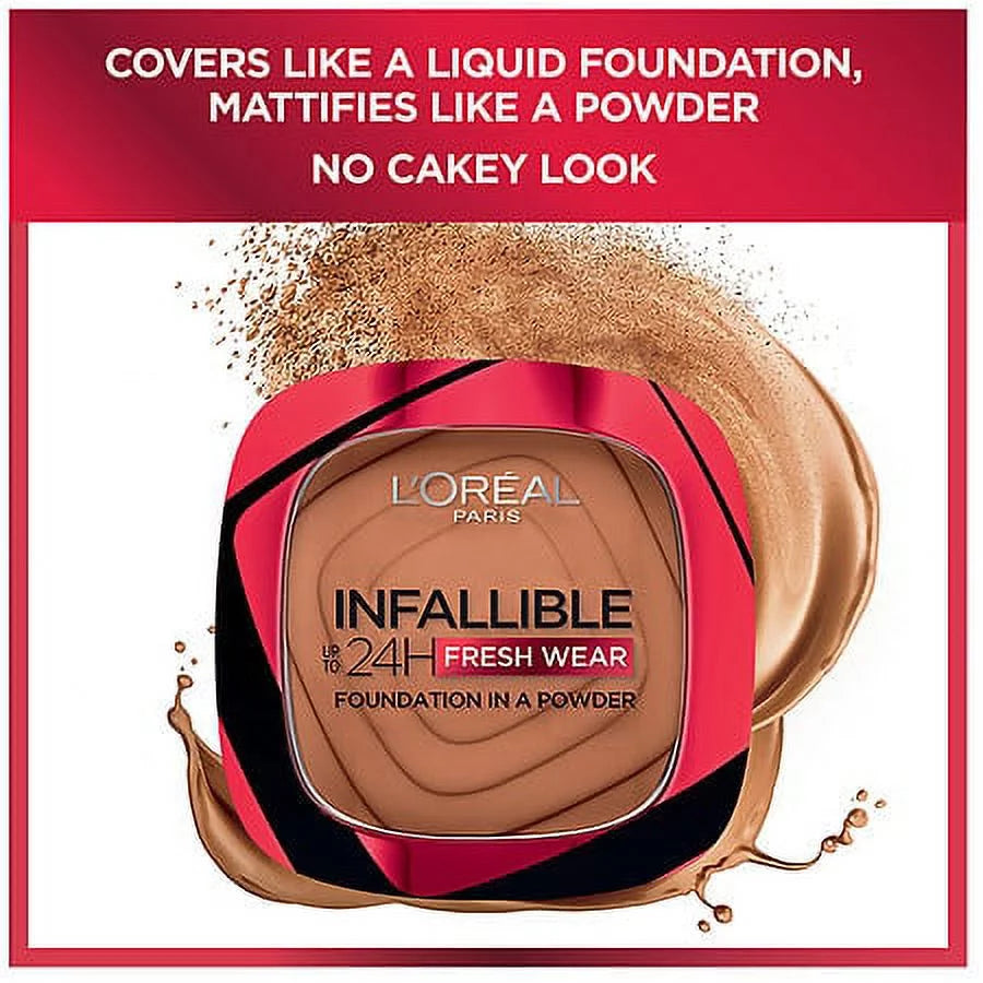 24 Hour Fresh Wear Foundation Powder 0.31oz Pack of 2 M90150