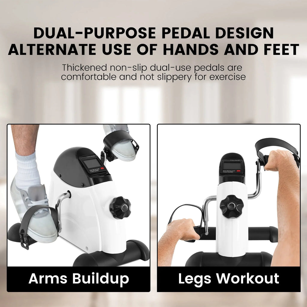 Under Desk Exercise Bike with LCD Screen X627515