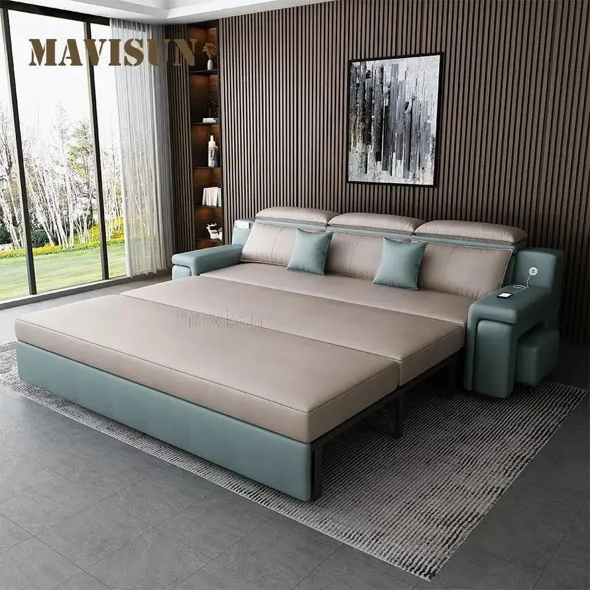 Multifunctional Technology Cloth Sofa Bed H477346