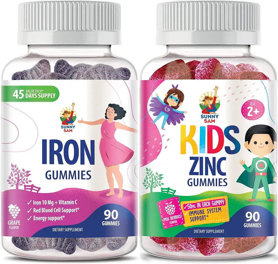 Zinc & Iron Gummies with Vitamin C B796685