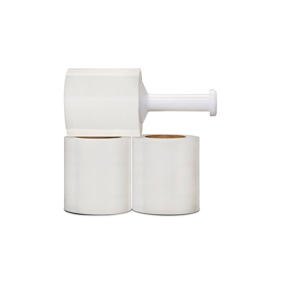 5-Inch 1000& 70-Gauge Cast Narrow Banding Stretch Wrap Shrink Film (48 Rolls) Q30750