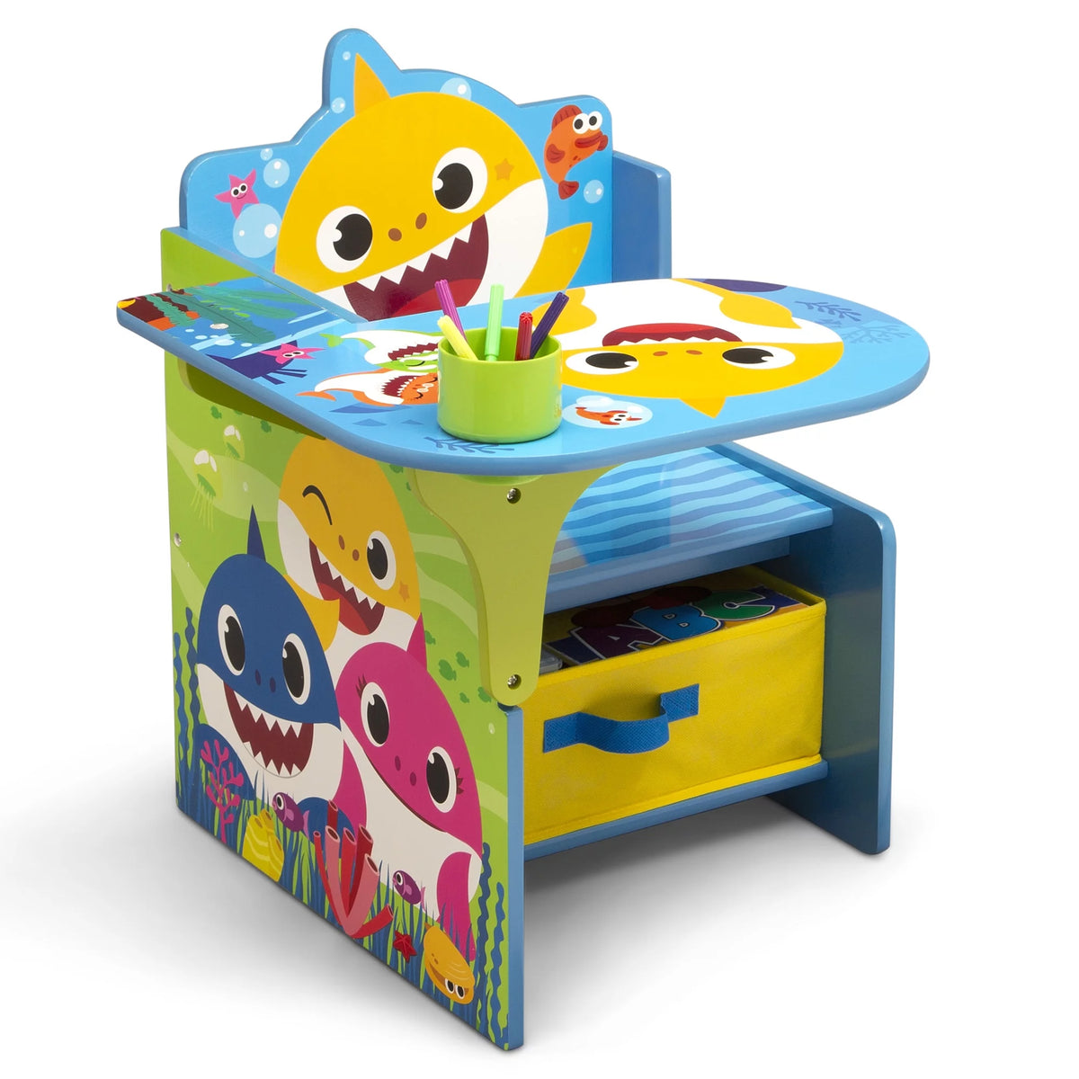 Chair Desk with Storage Bin A81446