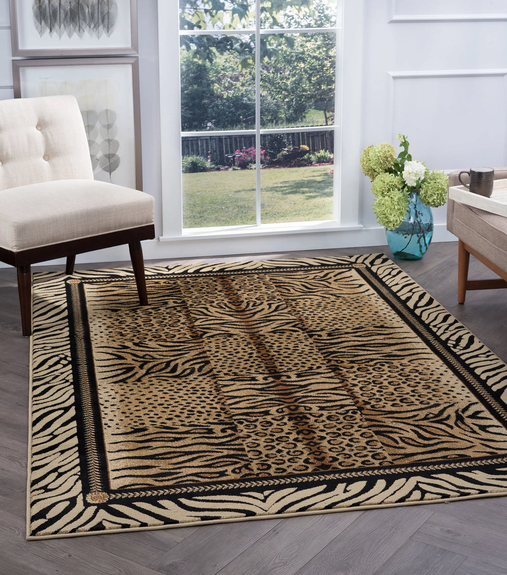 5x8 Beige Area Rugs X567