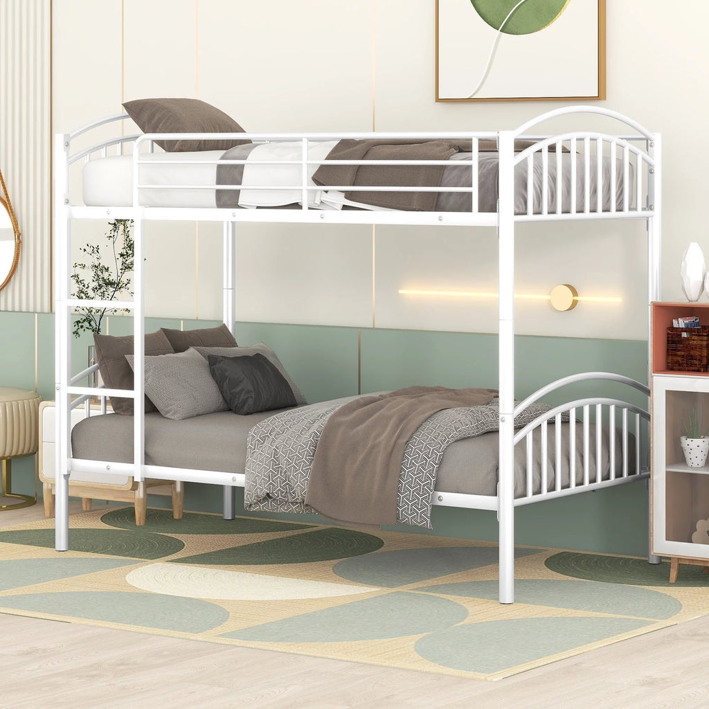 Metal Twin over Twin Bunk Bed B6209
