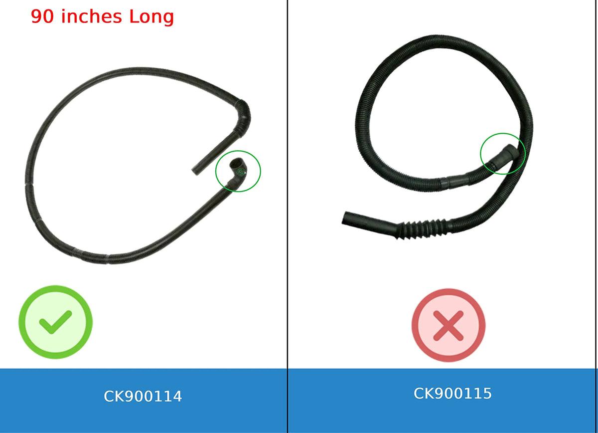 Washer Hose-Drain 90 inches long N7229