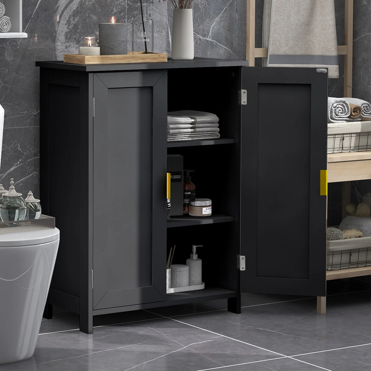 Bathroom Storage Cabinet with 2 Doors O4232