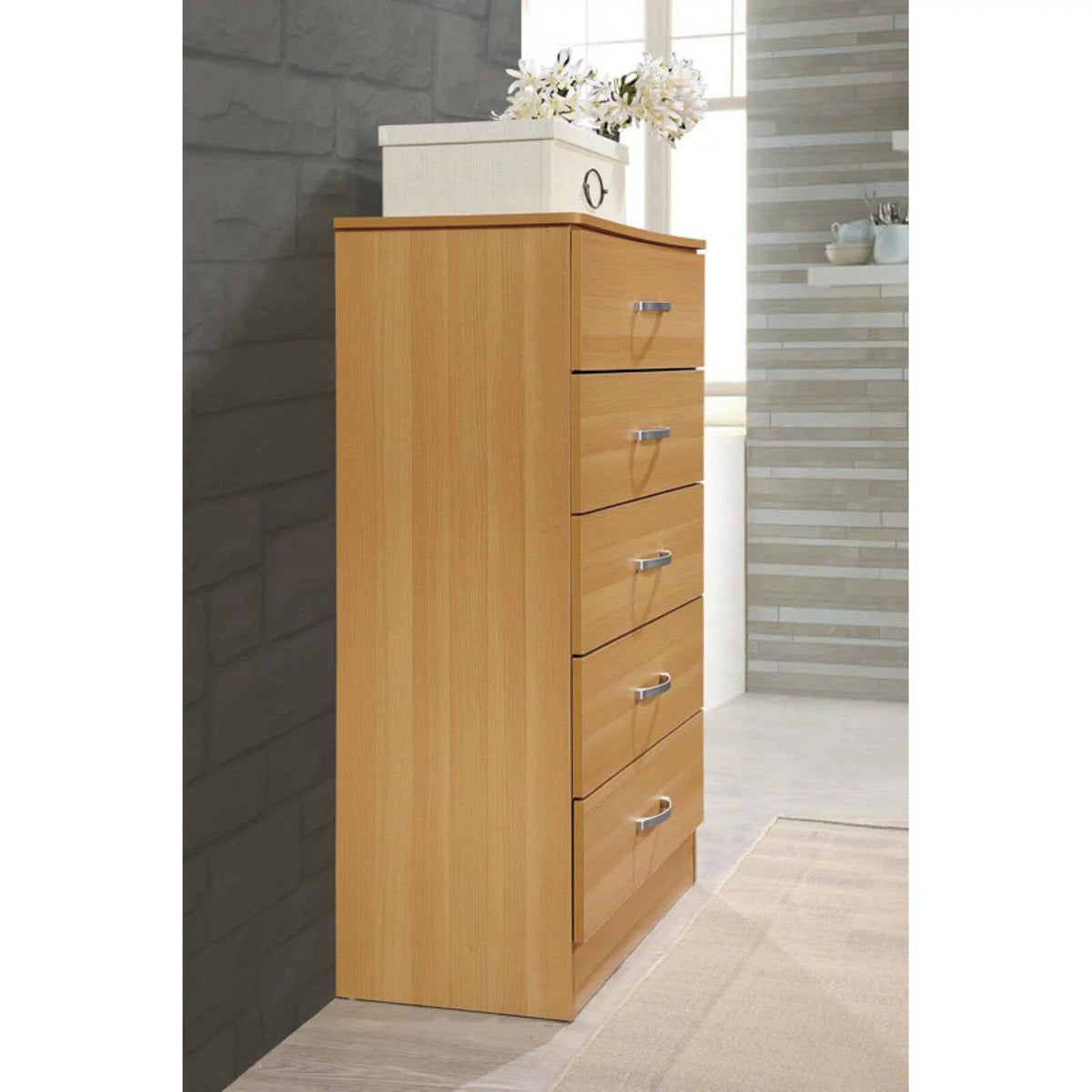 5 Drawer Cherry Chest T12552