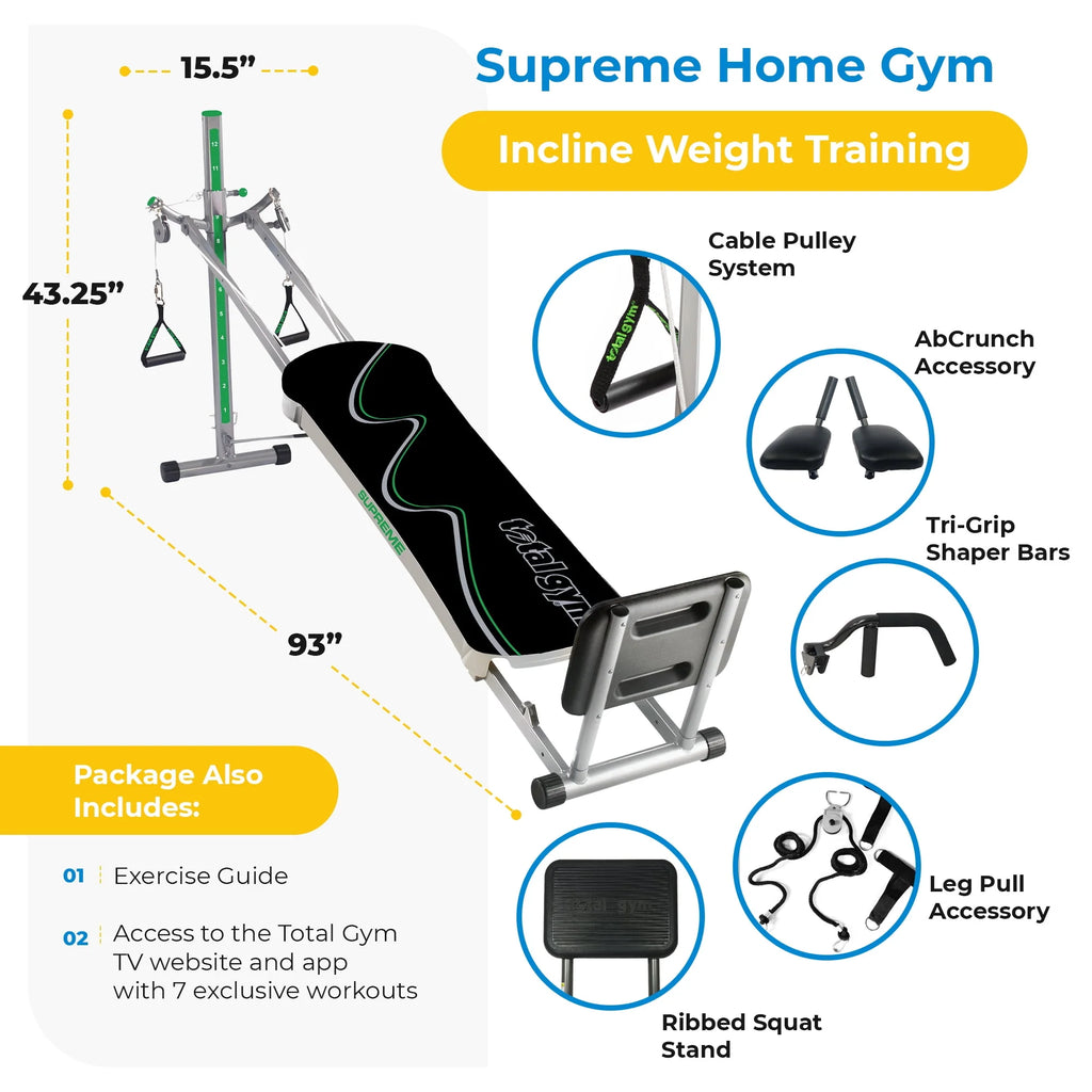 Incline Weight Training with 10 Resistance Levels Y622594