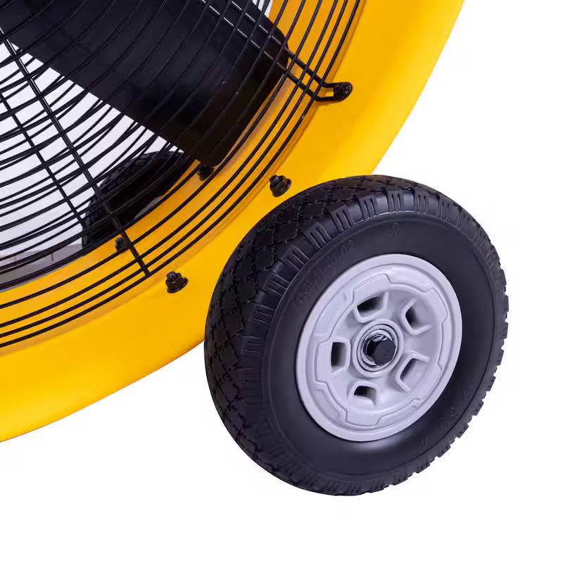 Yellow 3 Speed Drum Fan W216958