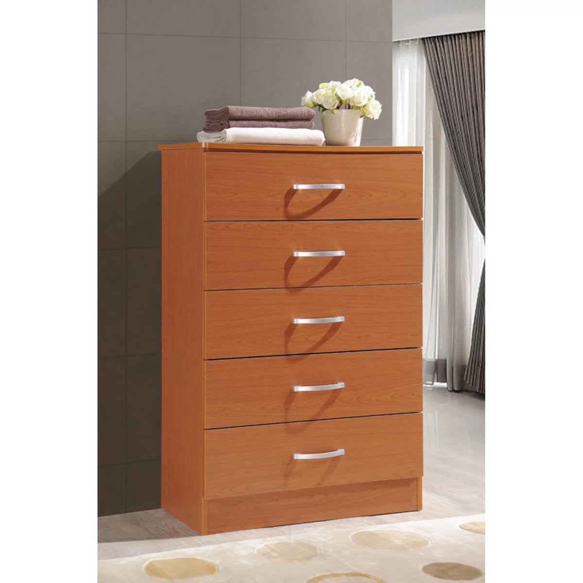 5 Drawer Cherry Chest T12552