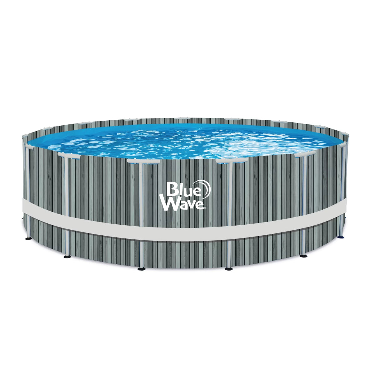 15-ft Round 48-in Deep Above Ground Swimming Pool with Cover I15114