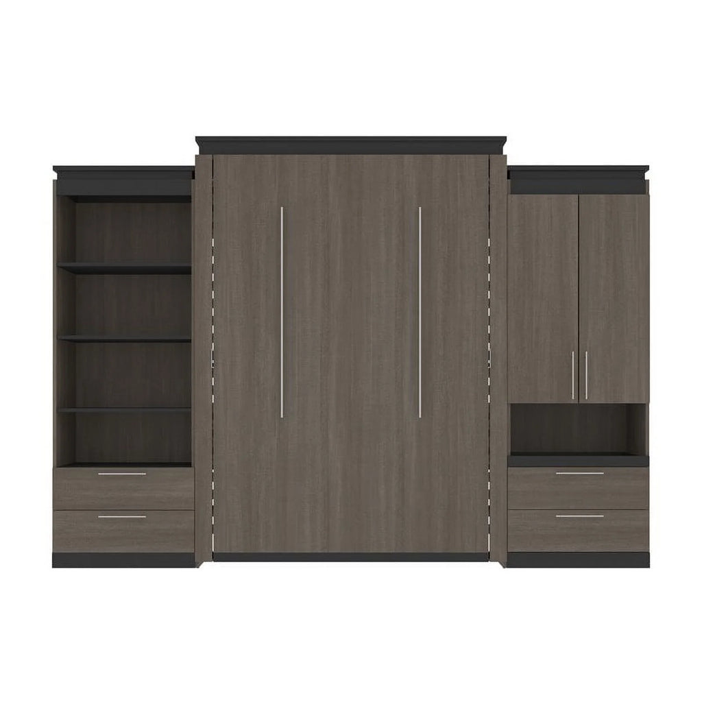 Queen Murphy Bed and Storage with Drawers E4475