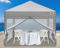 10x10 Pop Up Canopy Tent with Netting Walls G74672