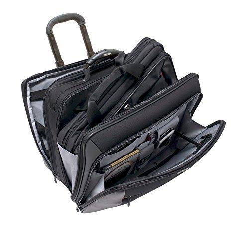 15.4x22 Double Gusset Wheeled Case with Removable Notebook Case F4432