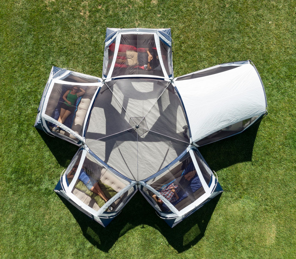 20-Person Star Tent with Screen Room Z296