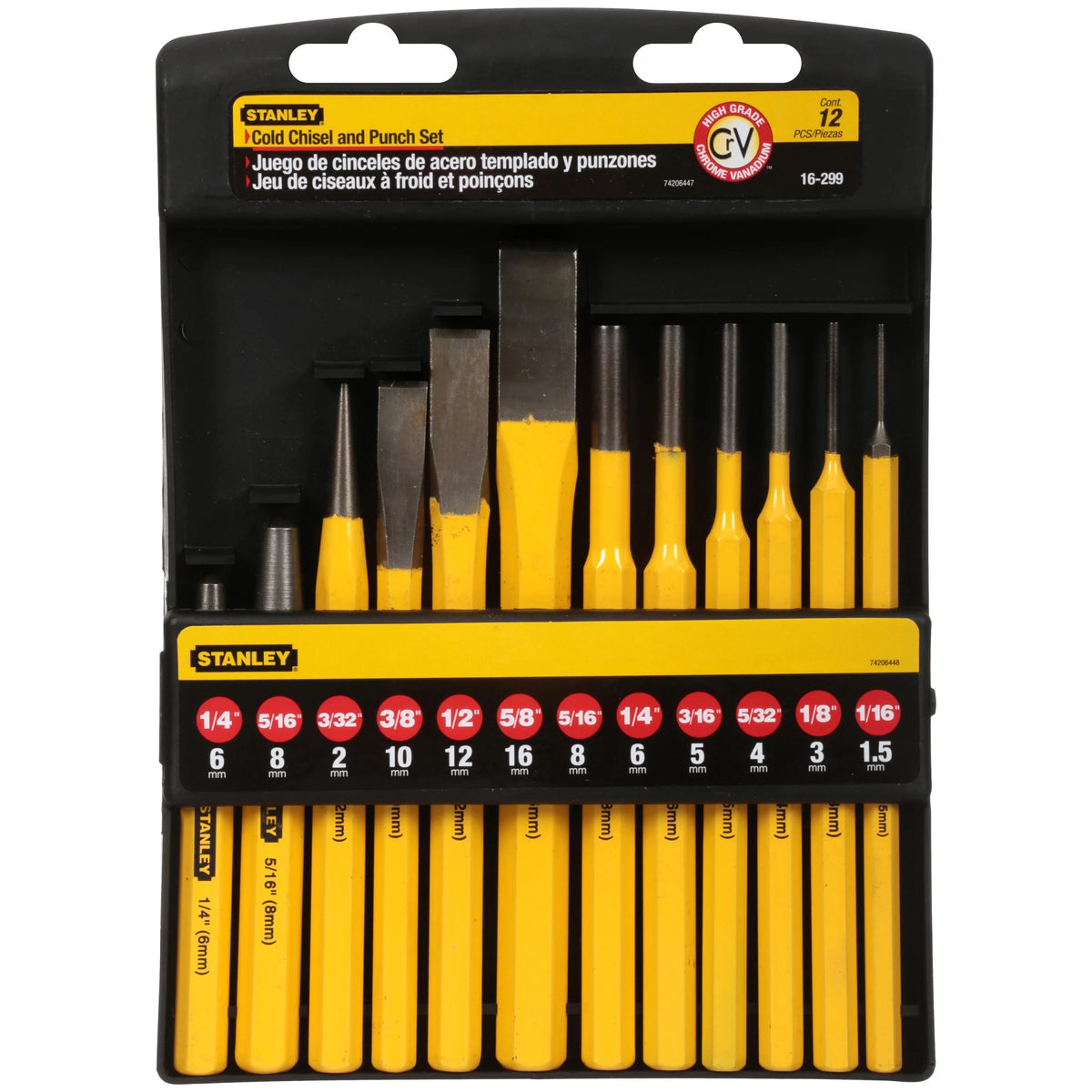 Cold Chisel and Punch Set 12 ct Pack I727512