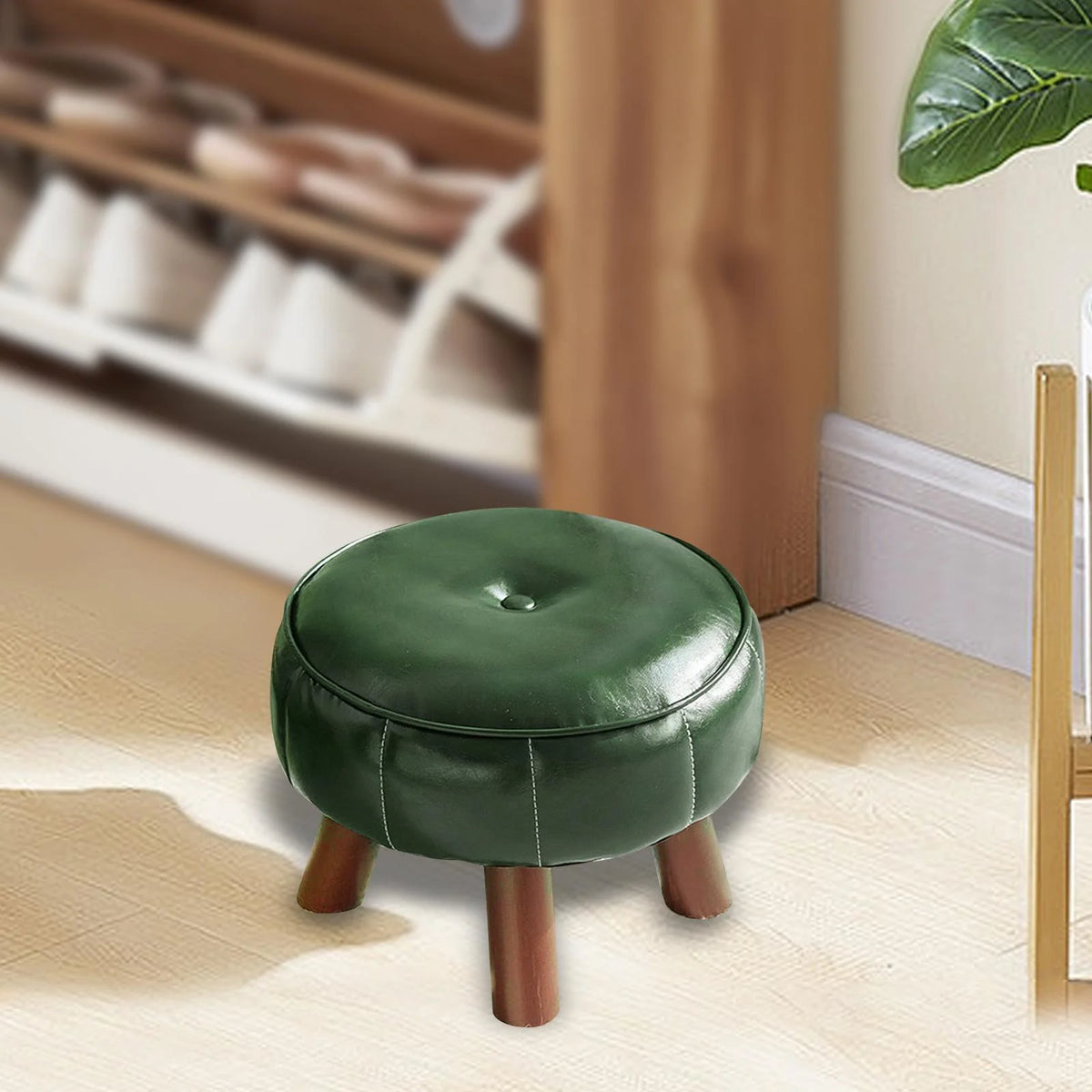 Small Footstool with Mute Bottom Pads S880442