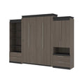 Queen Murphy Bed and Storage with Drawers E4475