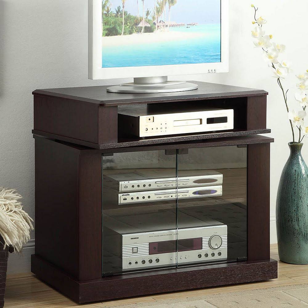 Cherry Swivel Top Entertainment Cart S106736