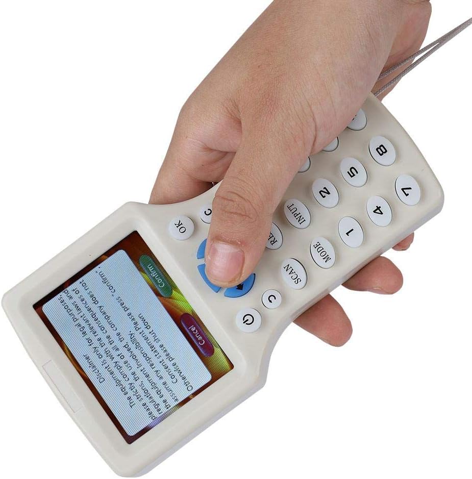 Handheld RFID Copier ID IC Reader Writer with 3.2 Inch Screen H9098