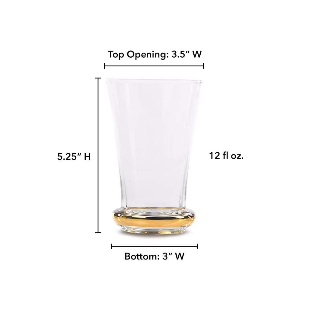 Highball Drinking Glasses Set of 6 T440487