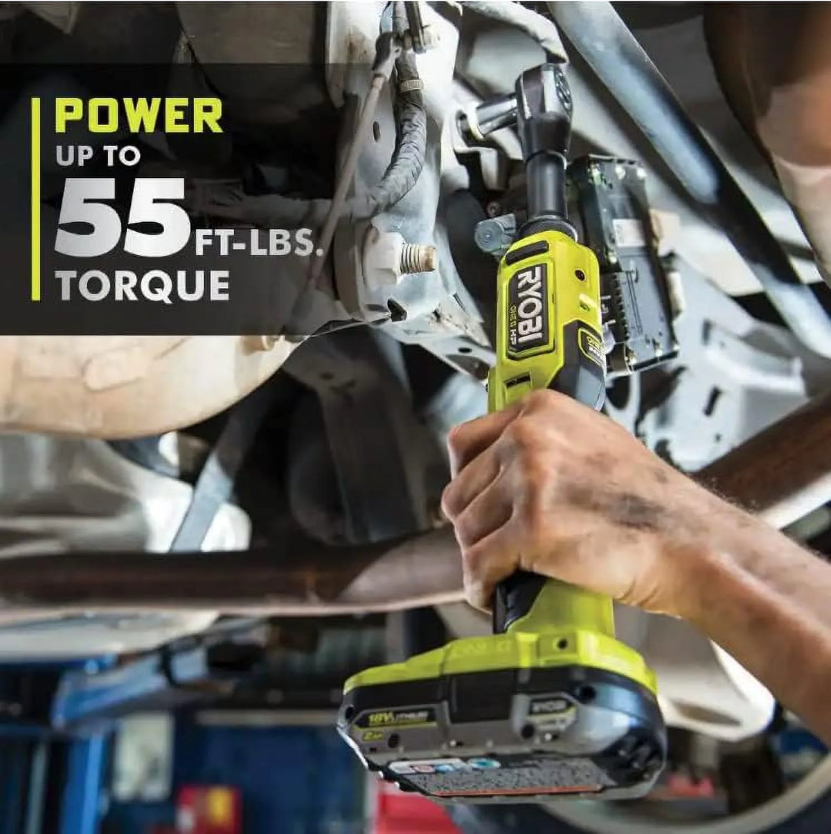 18V Brushless Cordless 3/8 in. Extended Reach Ratchet J186980