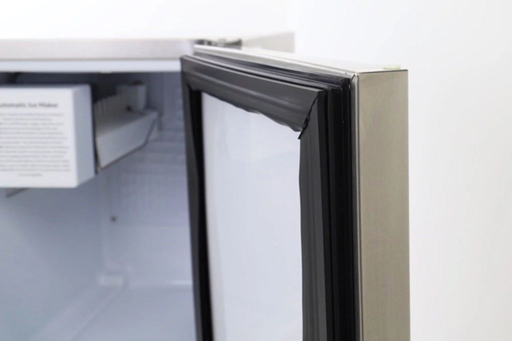 Shallow Depth Outdoor Built-In Undercounter Ice Maker, 15", 25 lbs, Stainless Steel X26699