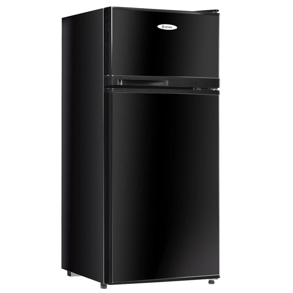 2 Doors 3.4 cu ft. Compact Mini Refrigerator Freezer A272612